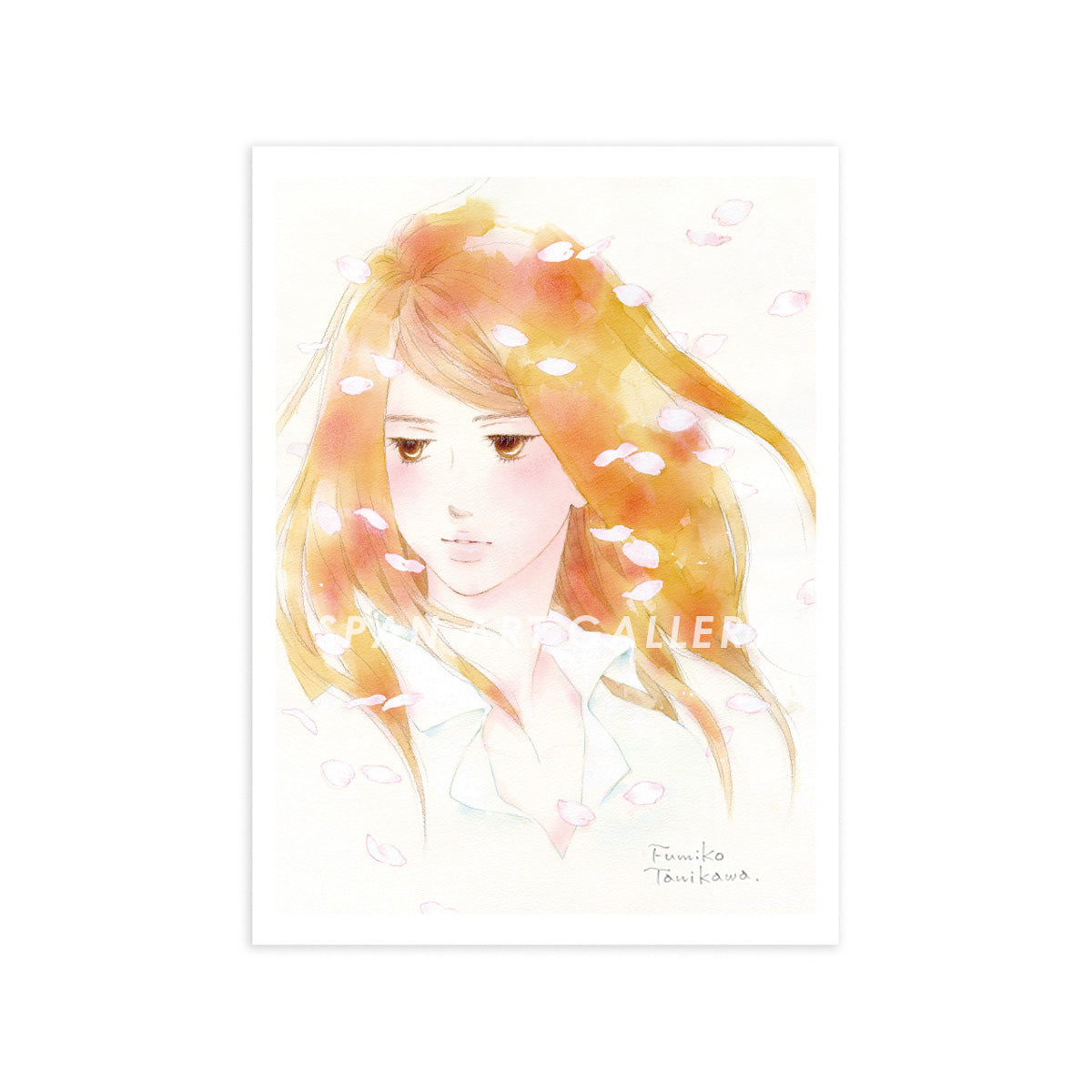 Reproductions of original drawing "No.1" by Fumiko Tanikawa