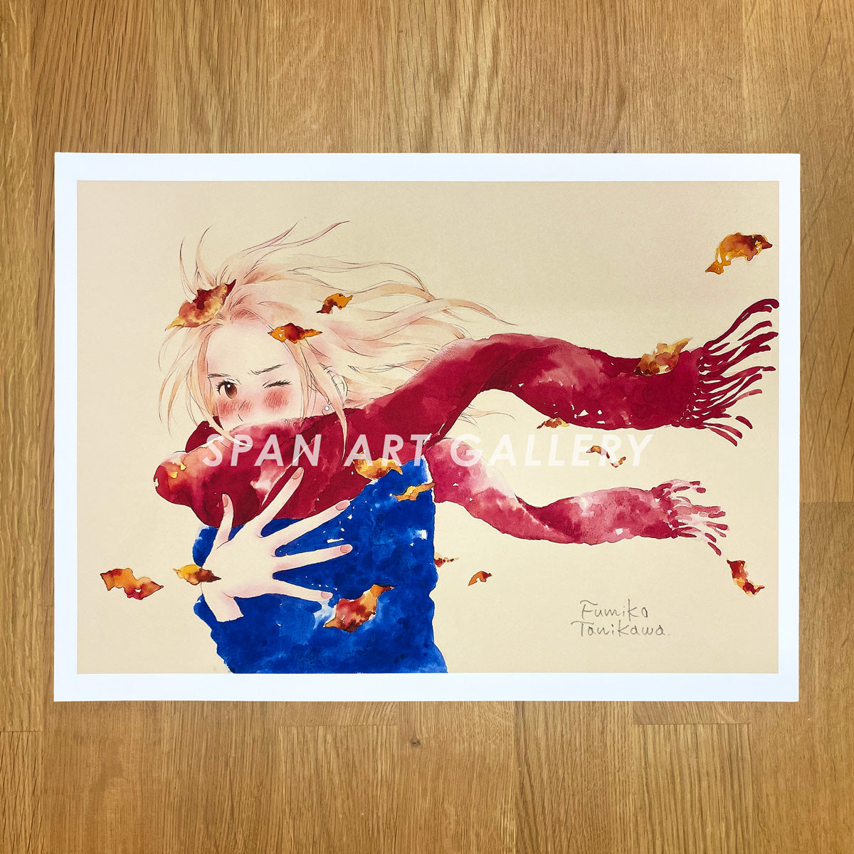 Reproductions of original drawing "No.3" by Fumiko Tanikawa