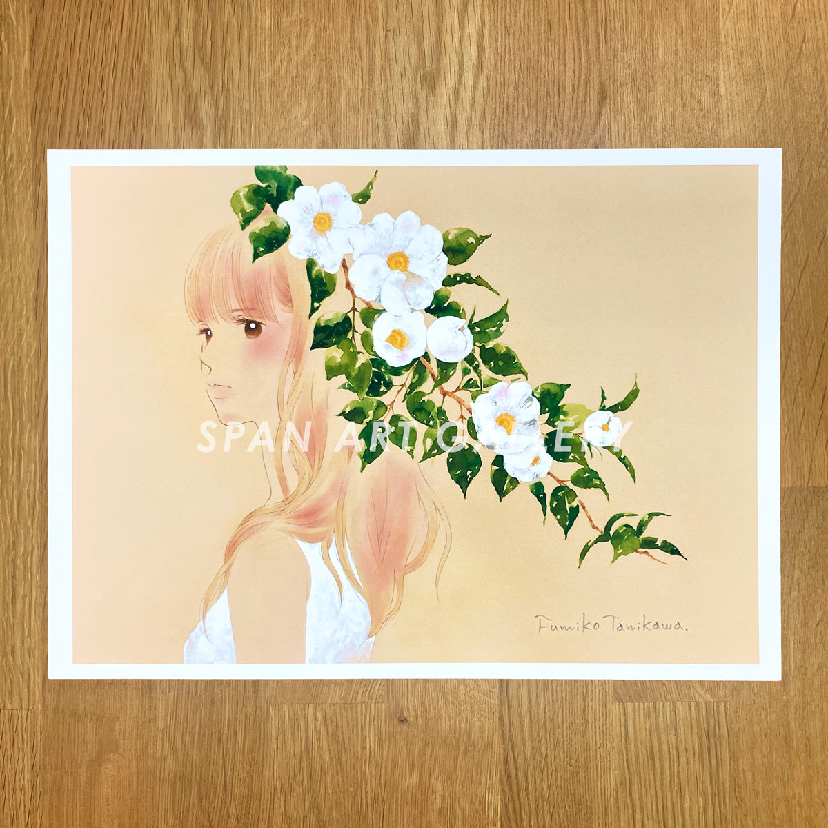 Reproductions of original drawing "No.4" by Fumiko Tanikawa