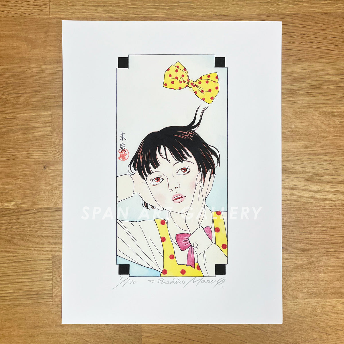 Reproductions of original drawing "No.11「みどりちゃん10」" by Suehiro Maruo