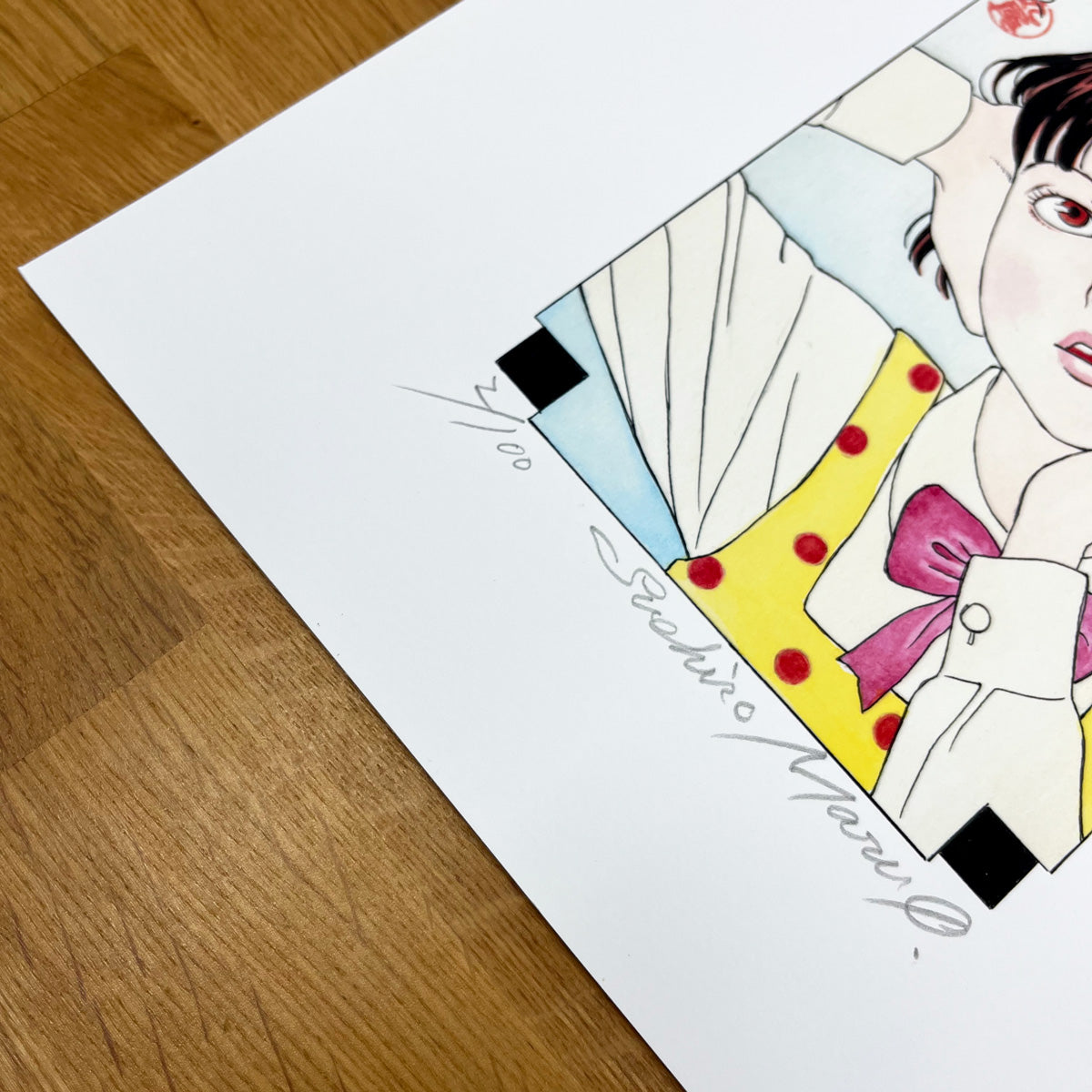 Reproductions of original drawing "No.11「みどりちゃん10」" by Suehiro Maruo