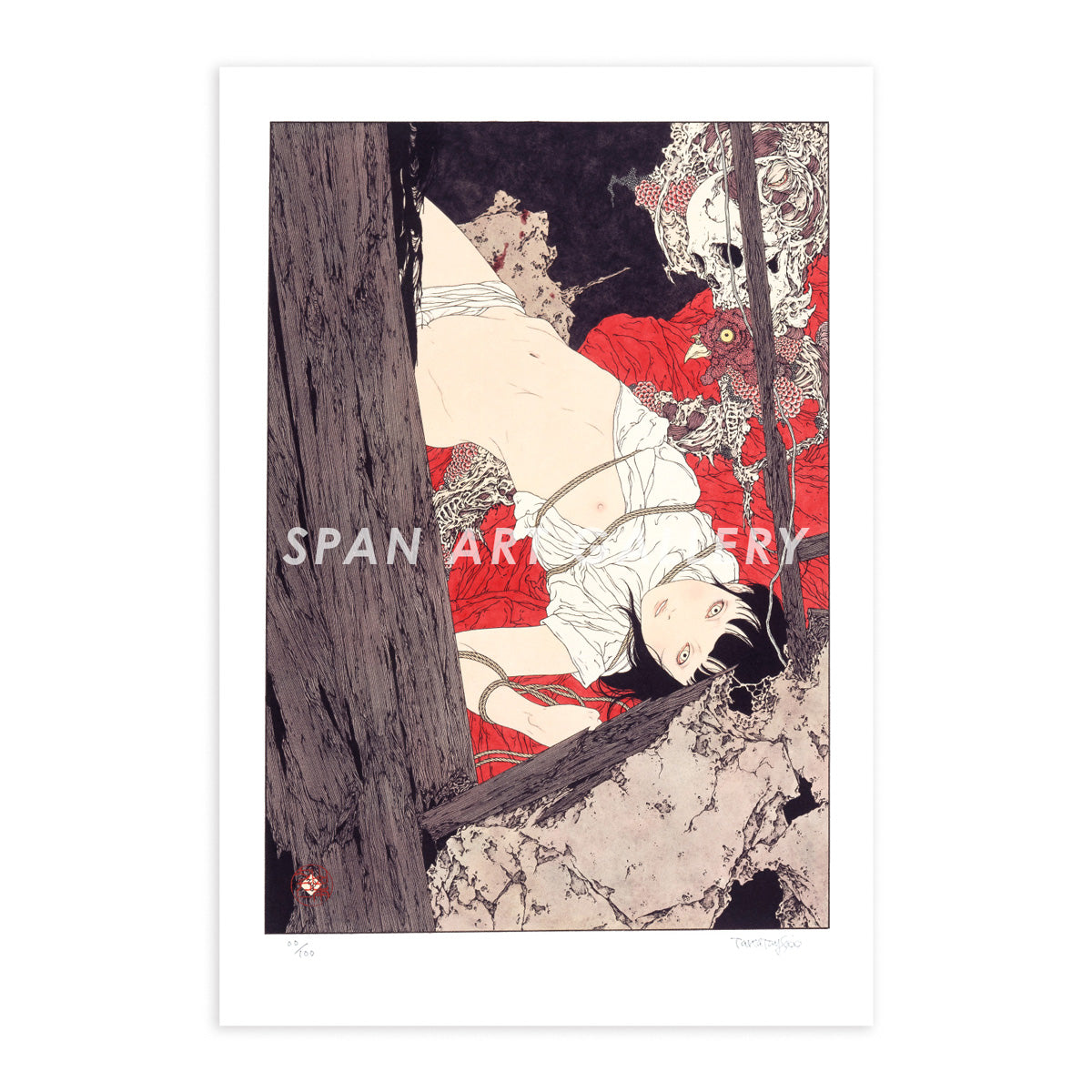 Reproductions of original drawing "No.2「魔触」" by Takato Yamamoto