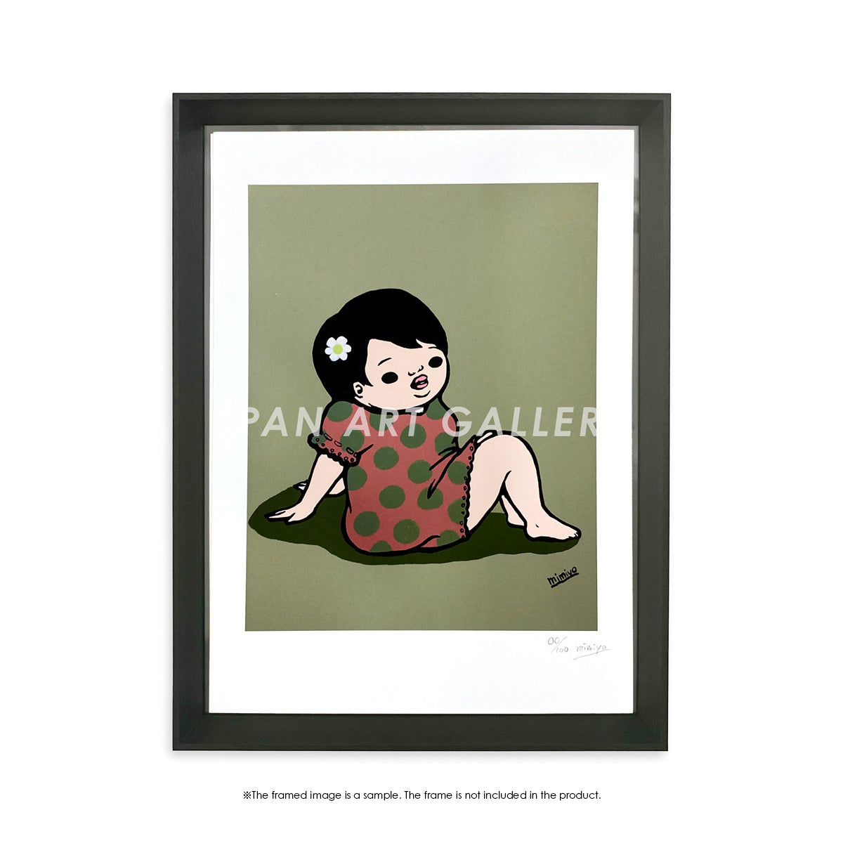 Reproductions of original drawing "No.3「girl」" by Mimiyo Tomozawa