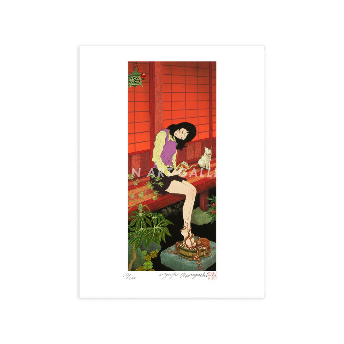 Reproductions of original drawing "No.1 Averanda" by Yuji Moriguchi