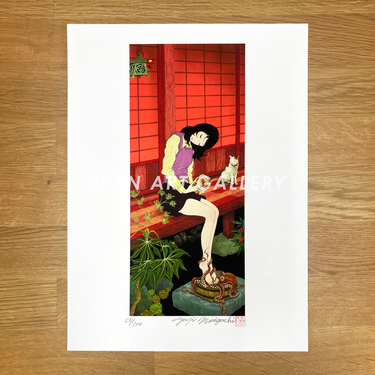 Reproductions of original drawing "No.1 Averanda" by Yuji Moriguchi