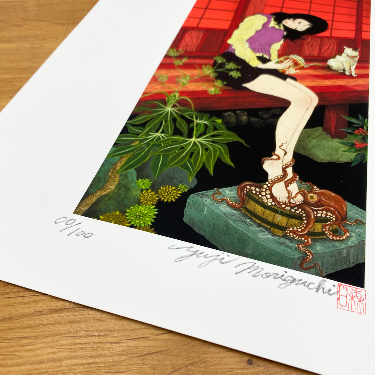 Reproductions of original drawing "No.1 Averanda" by Yuji Moriguchi