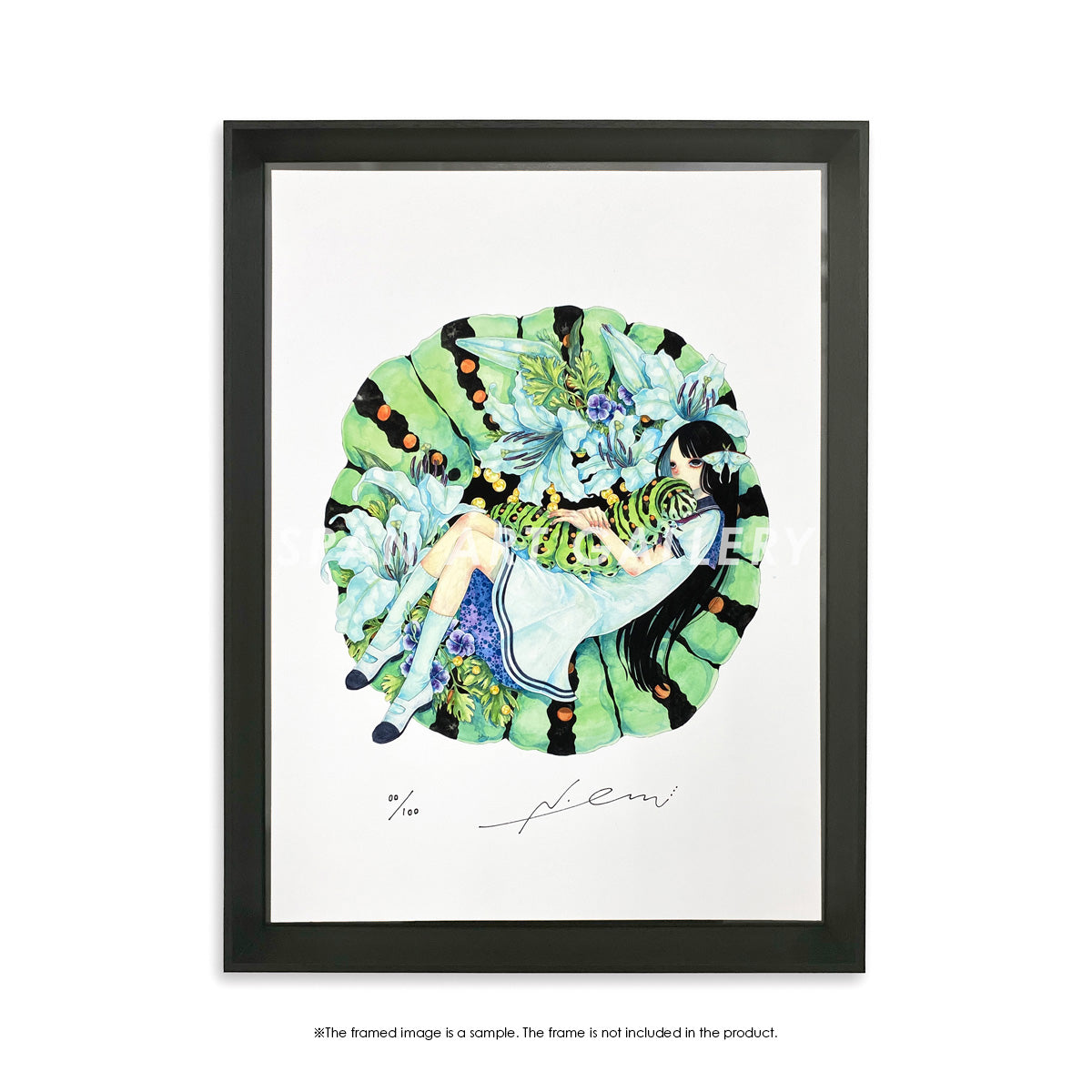 Reproductions of original drawing "No.1「eggshell1博愛について」" by Em Nishiduka