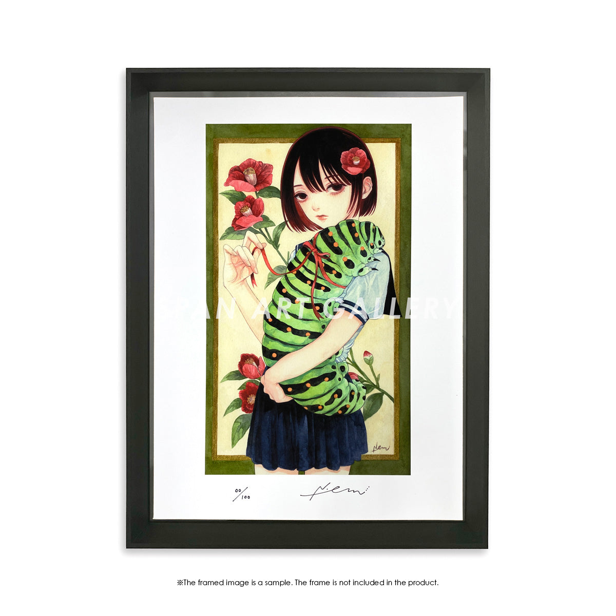 Reproductions of original drawing "No.3「赤い目印」" by Em Nishiduka