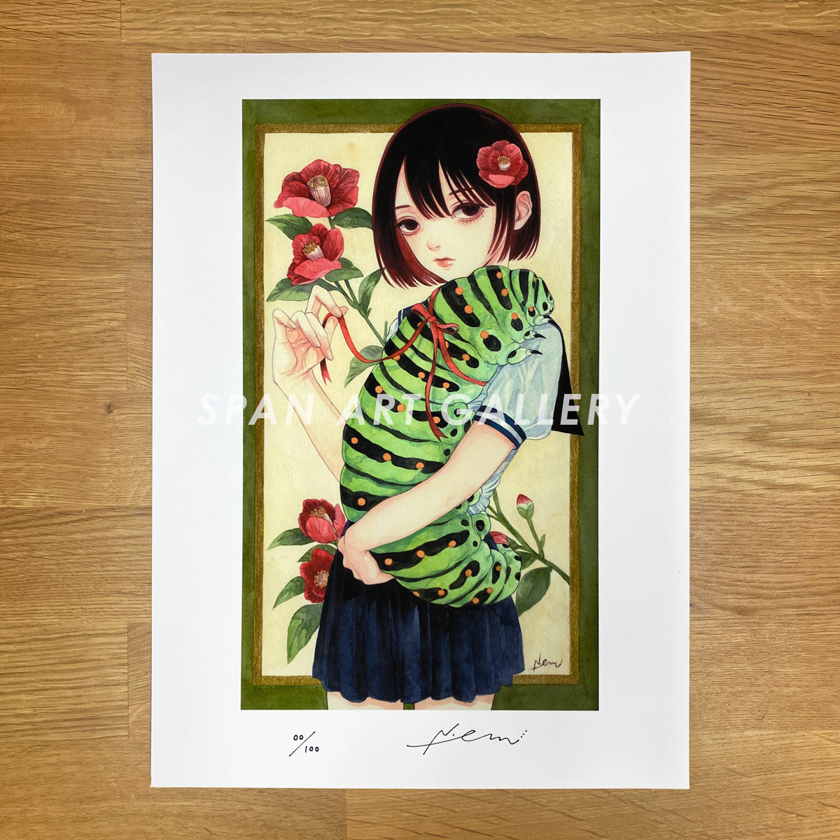Reproductions of original drawing "No.3「赤い目印」" by Em Nishiduka