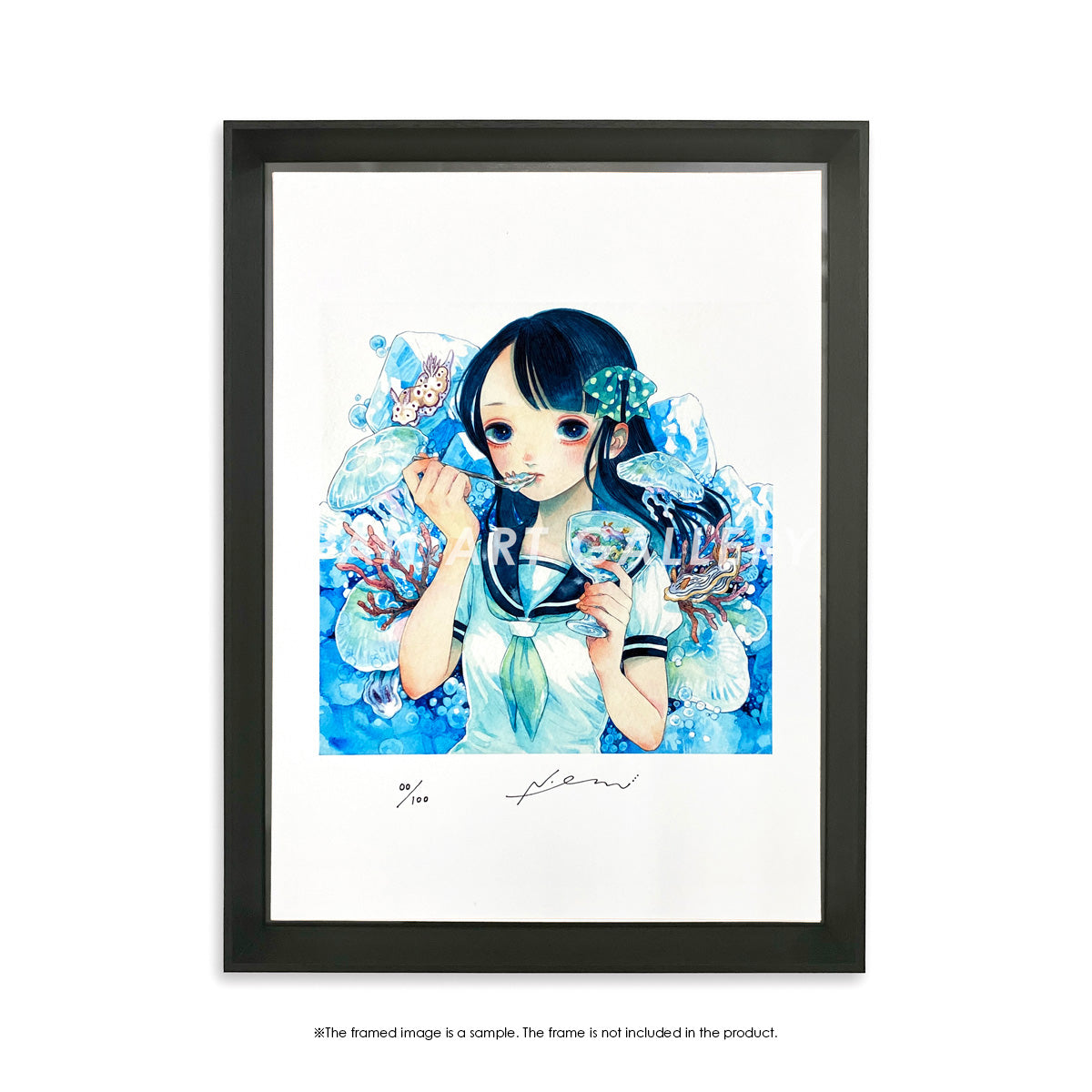 Reproductions of original drawing "No.2「うみうしソーダ」" by Em Nishiduka