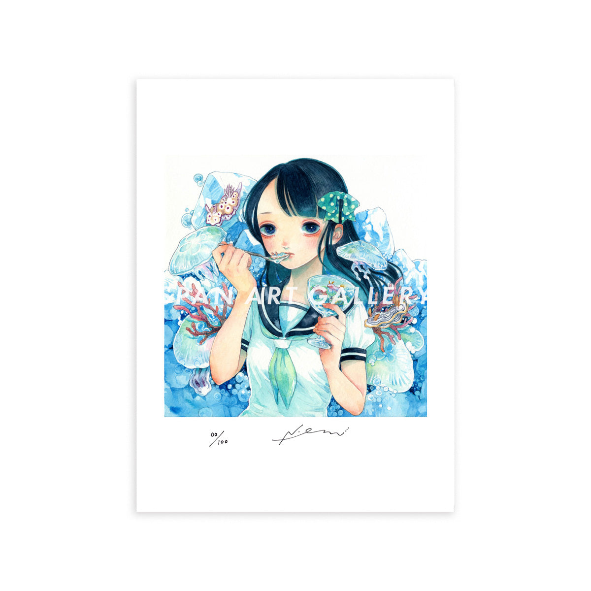 Reproductions of original drawing "No.2「うみうしソーダ」" by Em Nishiduka