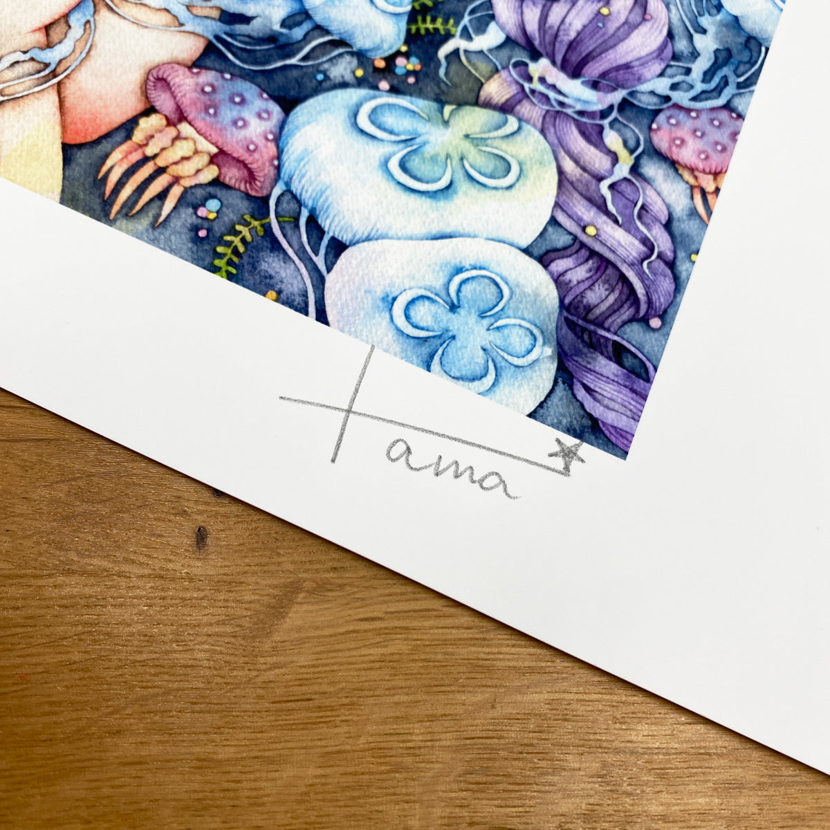 Reproductions of original drawing "No.2「nothing but sadness」" by Tama