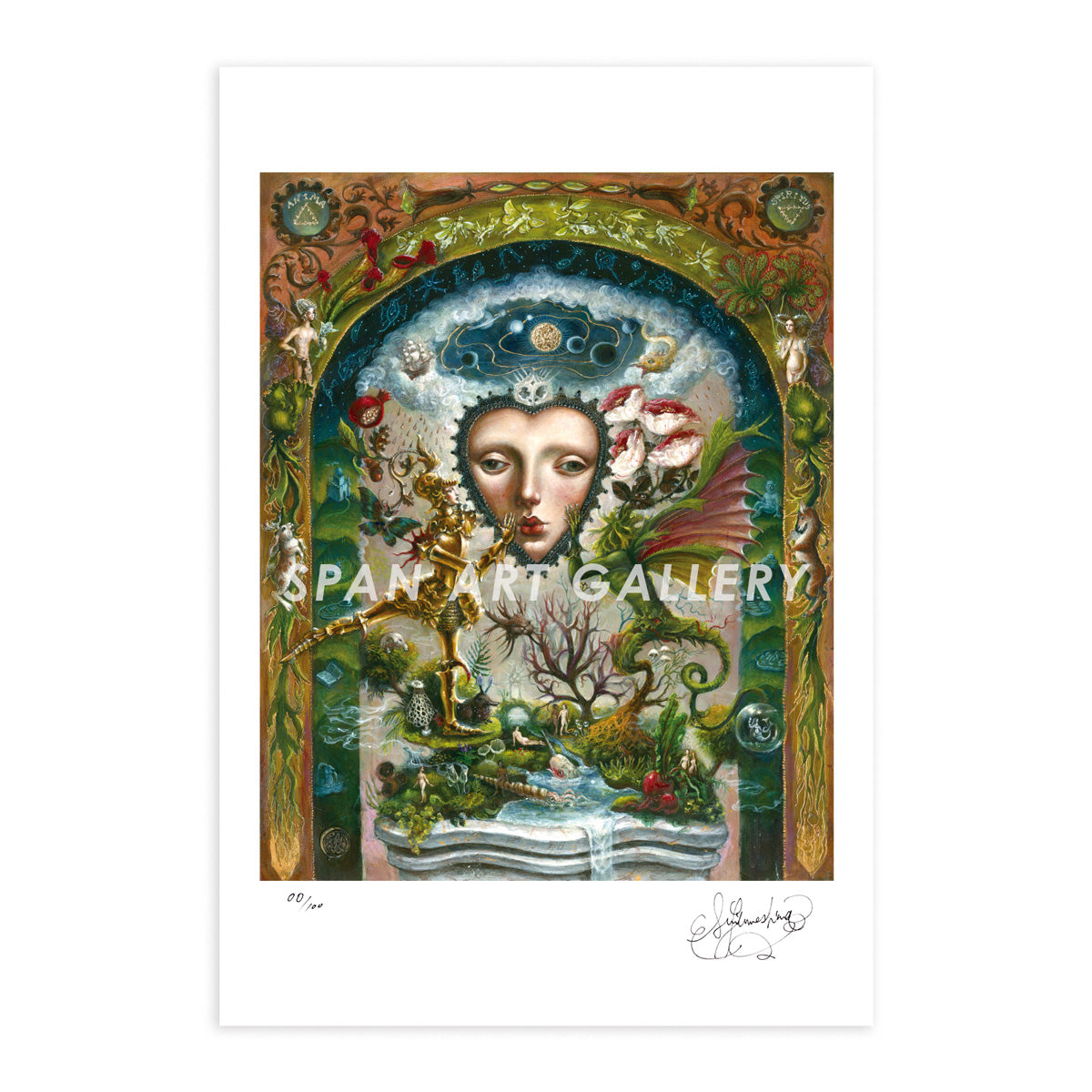 Reproductions of original drawing "No.1「Principium」" by Sui Yumeshima