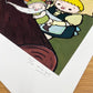 Reproductions of original drawing "No.2「Snow-White and Rose -Red」" by Mimiyo Tomozawa