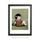 Reproductions of original drawing "No.3「girl」" by Mimiyo Tomozawa