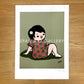 Reproductions of original drawing "No.3「girl」" by Mimiyo Tomozawa