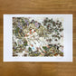 Reproductions of original drawing "No.3「endangered flower」" by Tama